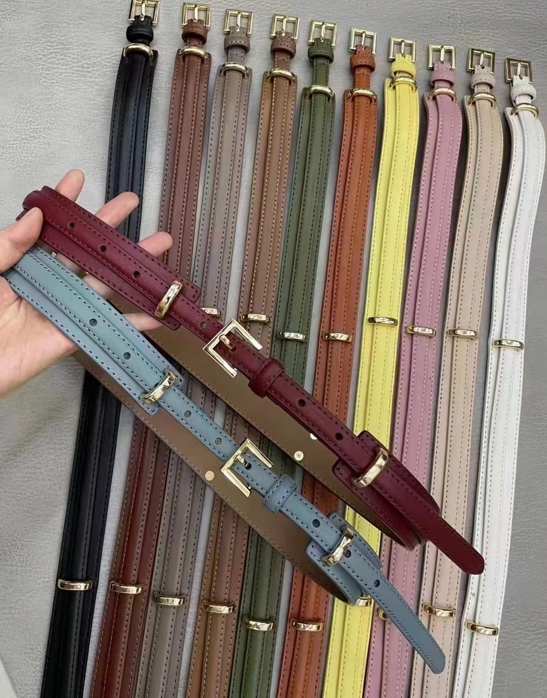 Fashion leather belt