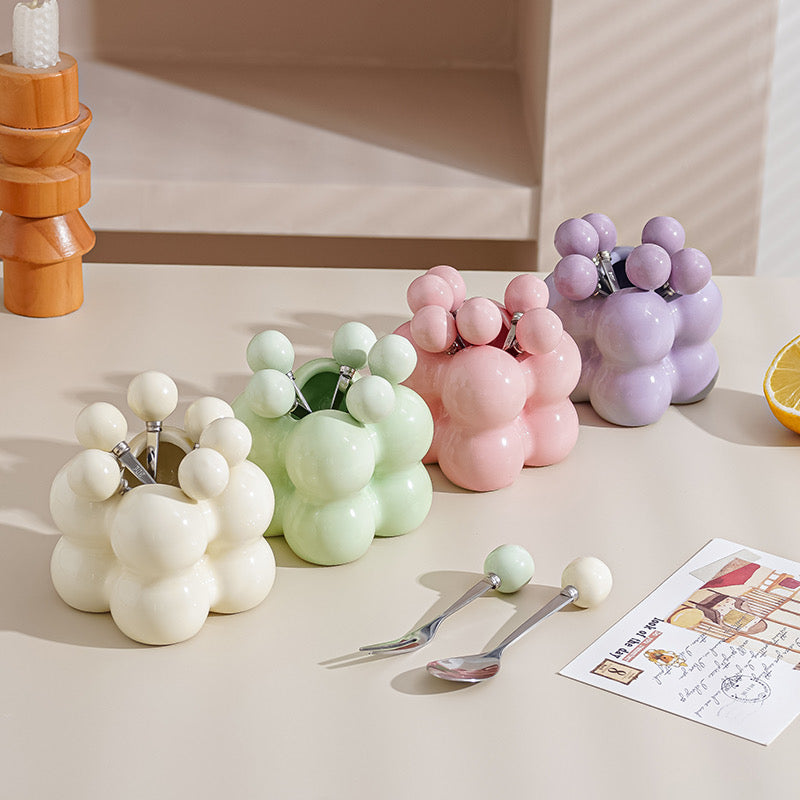 Dec Fructose color fruit fork set