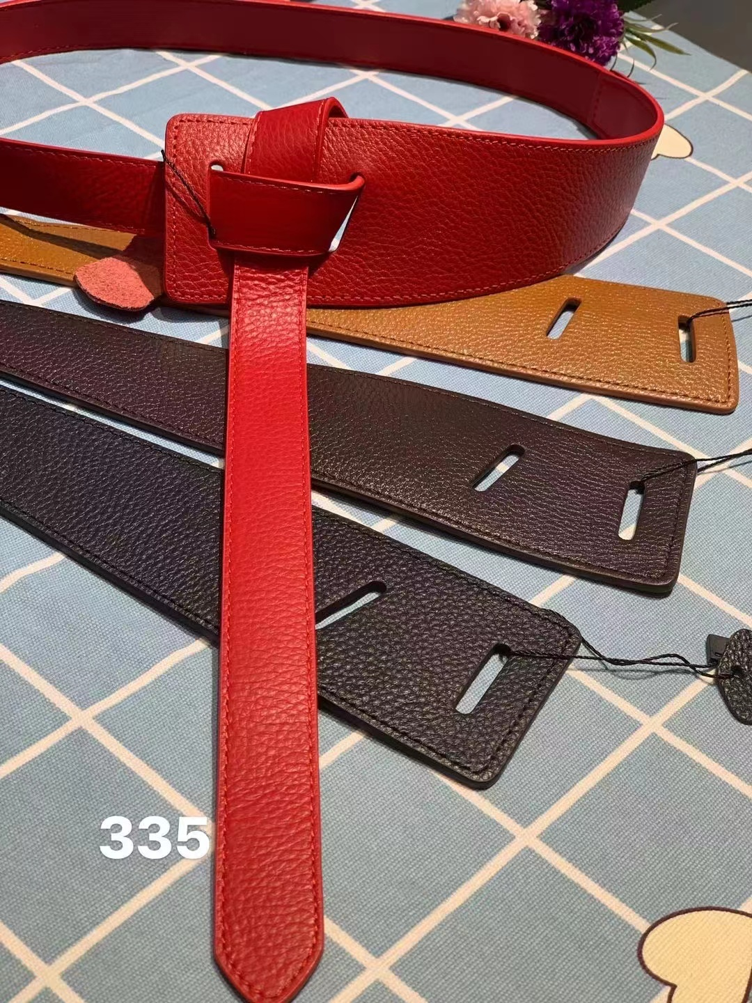 Fashion leather belt